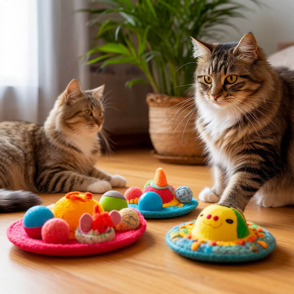 Interactive Cat Toy Set